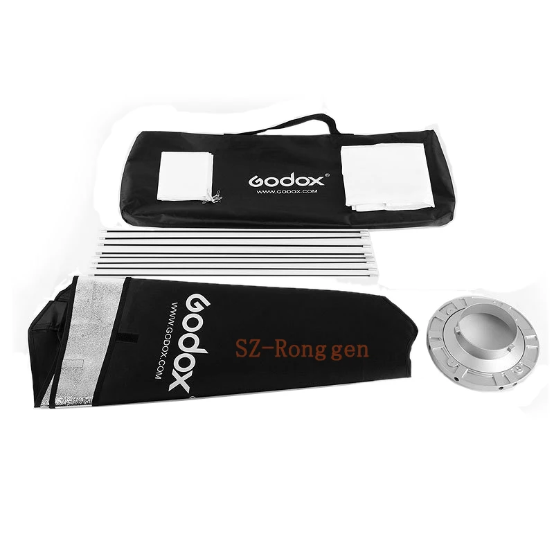 Софтбокс Godox 95 см/120 см/140 см переносная прямоугольная мягкая коробка с креплением