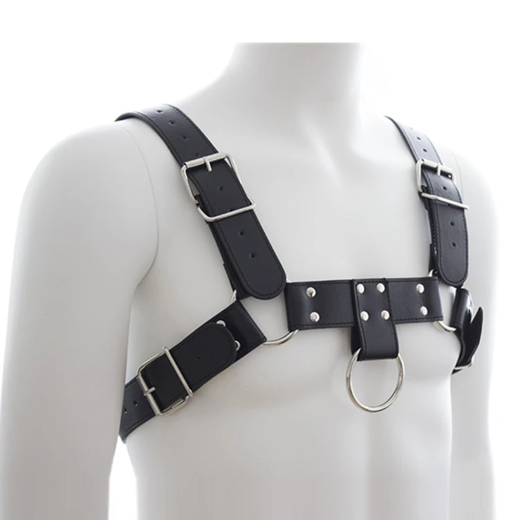 Секс-бондаж из искусственной кожи для взрослых удерживающая портупея фетиш