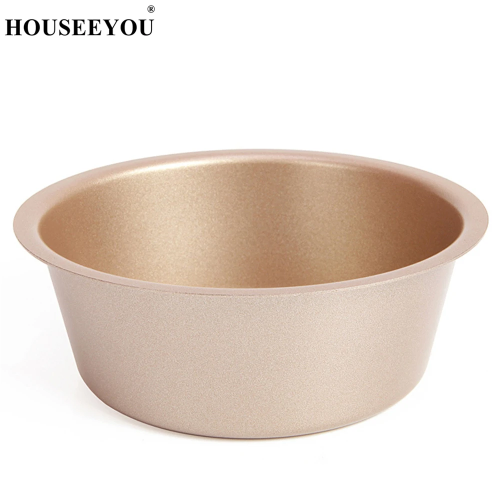 4 дюйма Круглые глубокие антипригарные формы для торта противень выпечки блюдо