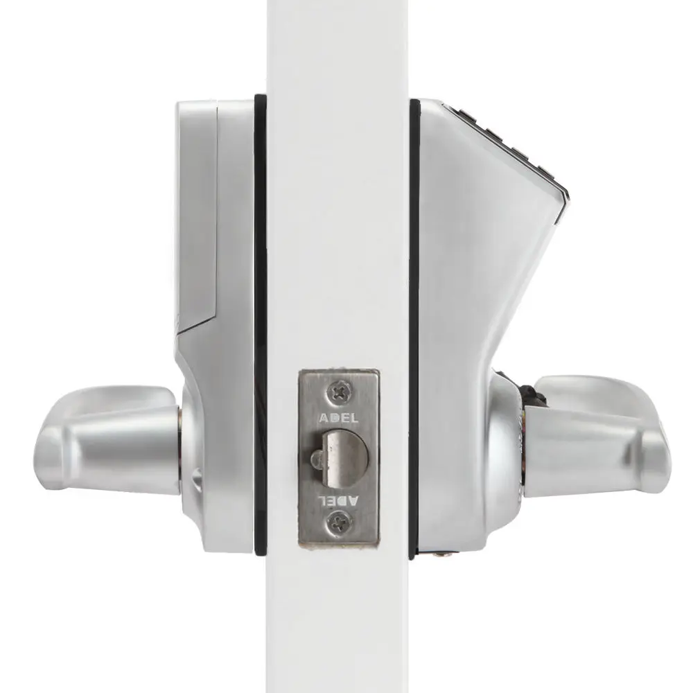 Хромированная биометрическая безопасная клавиатура без ключа отпечаток пальца