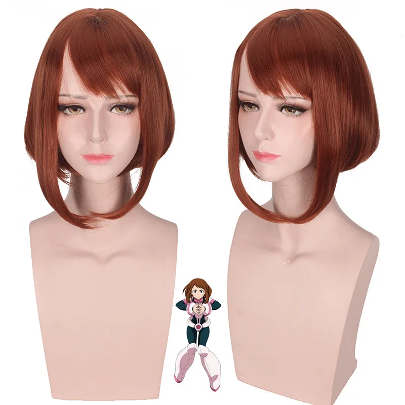 OCHACO URARAKA для девочек костюм детей одежда летняя детская комплект с парик