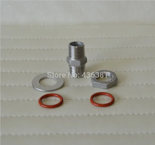 Homebrew Hardware Kettle/Keg Weldless Bulkhead close nipple for home brew 1/2&quot | Дом и сад