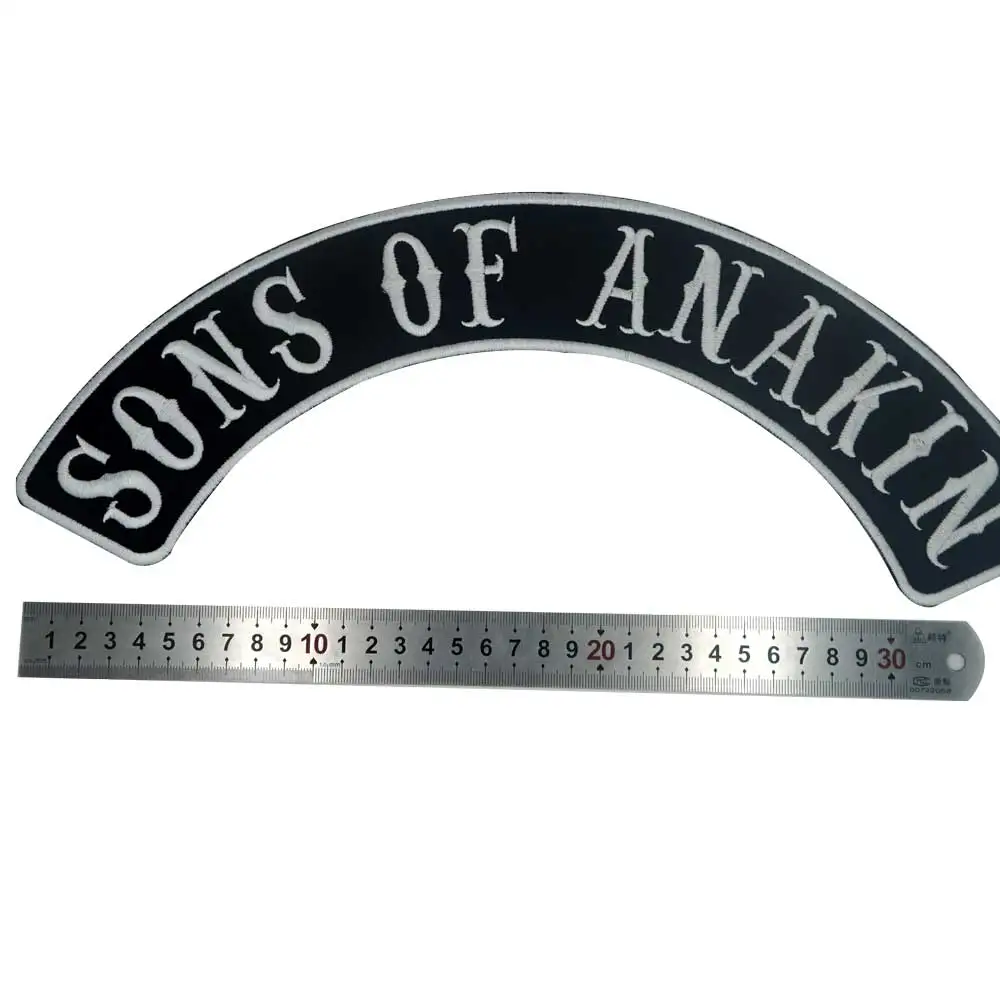 SONS OF ANAKIN хот байкерские патч вышитые велосипедистом нашивки значки 6