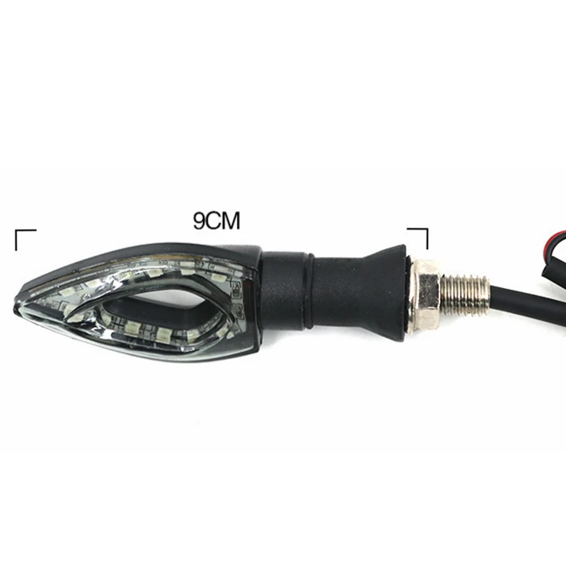 Undoeve 2pcs Motorcycle LED Indicators Turn Signal Light Blinker Marker for Yamaha R1 R6 FZ6 FZ1 FZ FJR Fazer XT WR TT-R |
