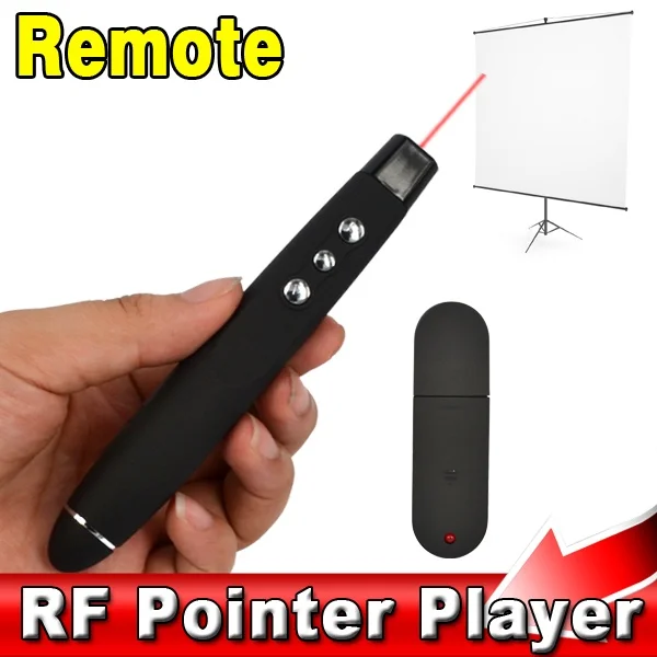 Портативная беспроводная красная лазерная указка для презентаций PPT usb приемник
