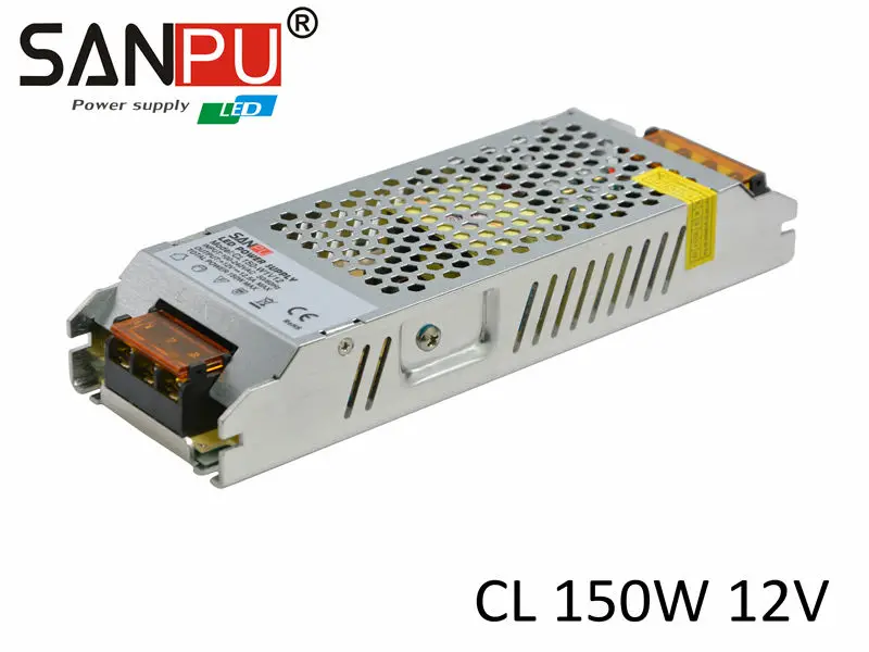 120VAC до 12VDC источник питания sanpu 12V Светодиодная лента 2017 новое поступление CE RoHS 150W