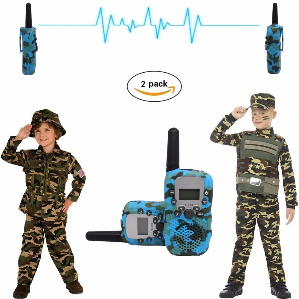 2 шт. детская мини-рация T388 22 канала FRS/GMRS 0 5 Вт | Мобильные телефоны и аксессуары