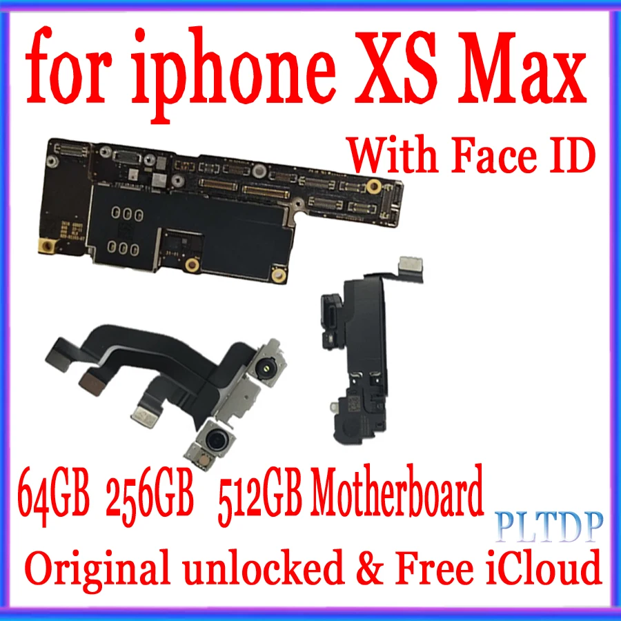 100% оригинальная разблокированная материнская плата для iPhone XS Max с