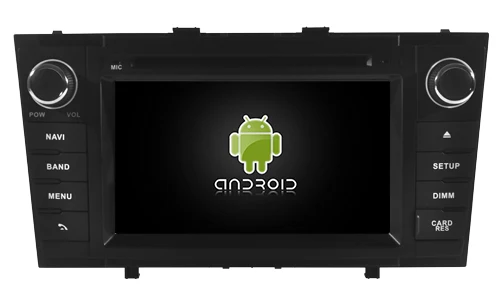 Четырехъядерный Android 9 0 автомобильный dvd-плеер для TOYOTA AVENSIS (2008-2013) Автомобильный