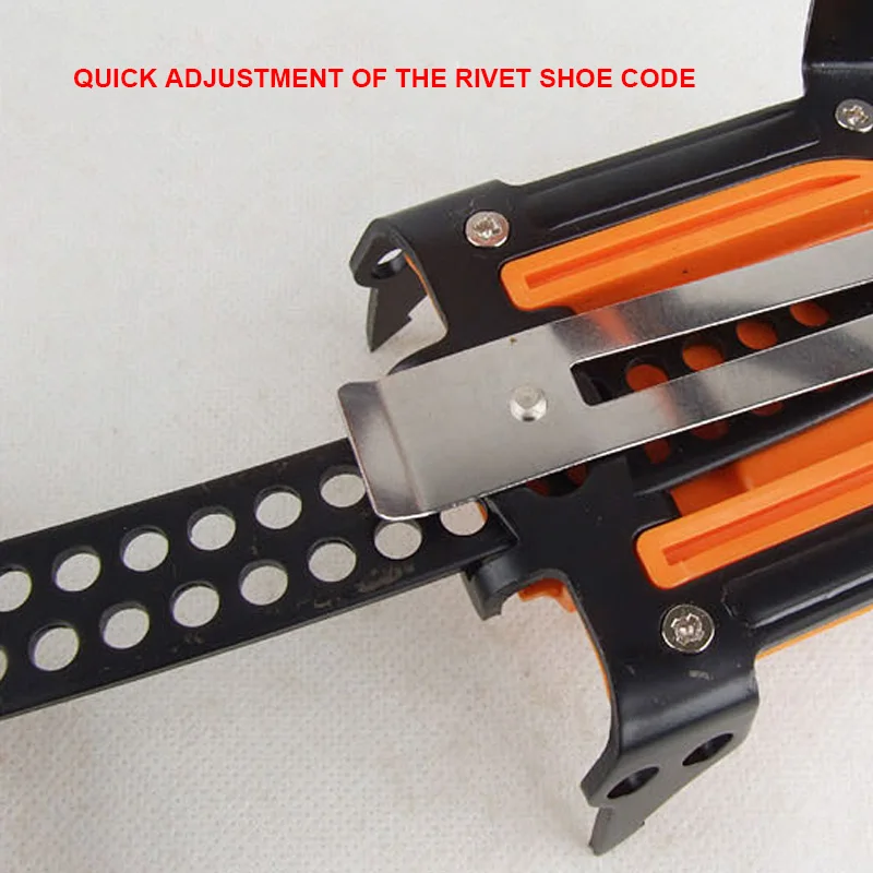 Twelve Tooth Crampons противоскользящие скобы с отверстиями Регулируемые