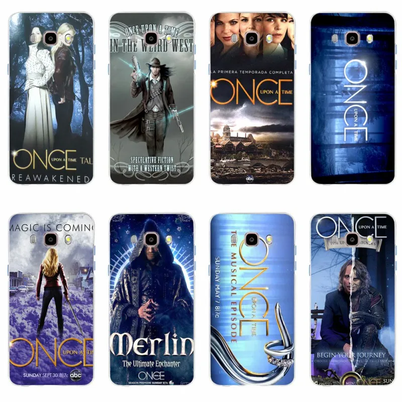 Чехол книжка Once Upon A Time мягкий силиконовый чехол из ТПУ для телефона Samsung Galaxy S6 S6edge