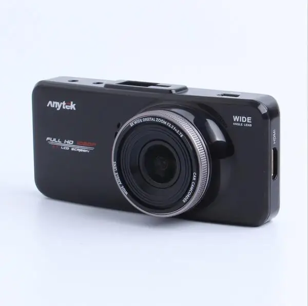 Автомобильный видеорегистратор Anytek AT66A Novatek 96650 AR0330 2 7 дюйма TFT Full HD 1080P с углом