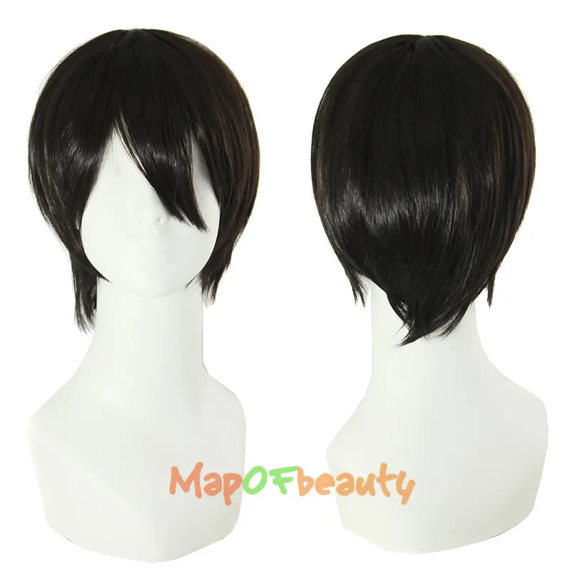 MapofBeauty 12 &quotкороткие вьющиеся волосы синтетические парики 20 цветов s черный