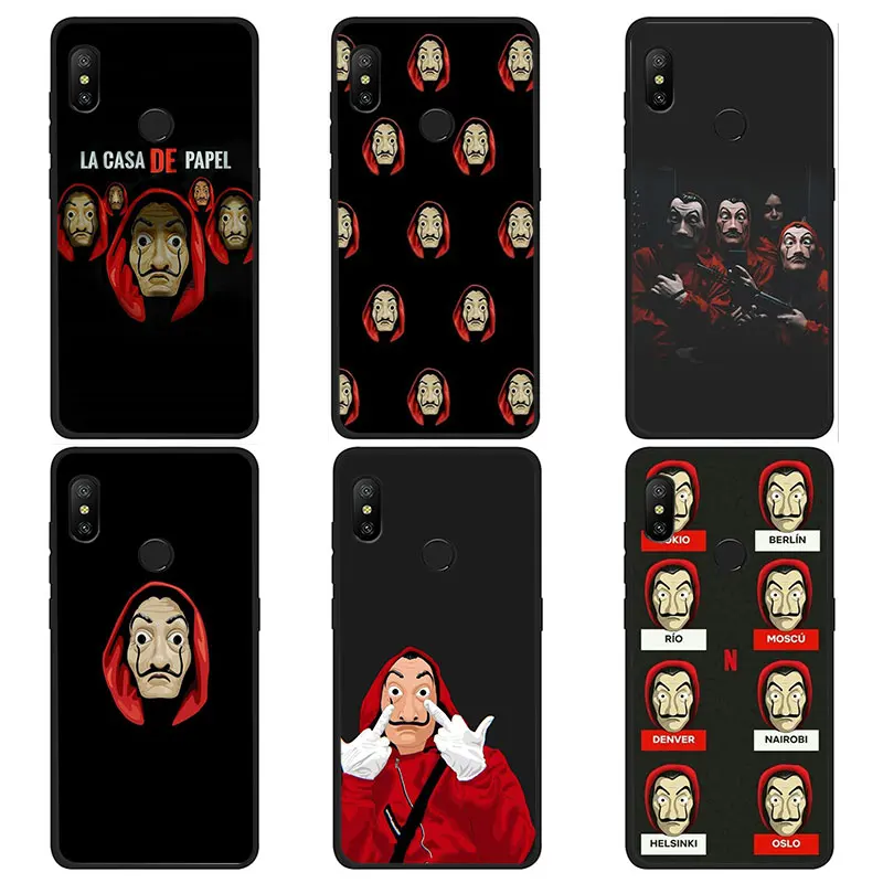 Чехол для телефона la casa de papel TV из мягкого ТПУ Для Xiaomi Poco X3 Nfc Mi 8 9 10 SE A2 A3 Lite 6 A1 2s Max 3 F1
