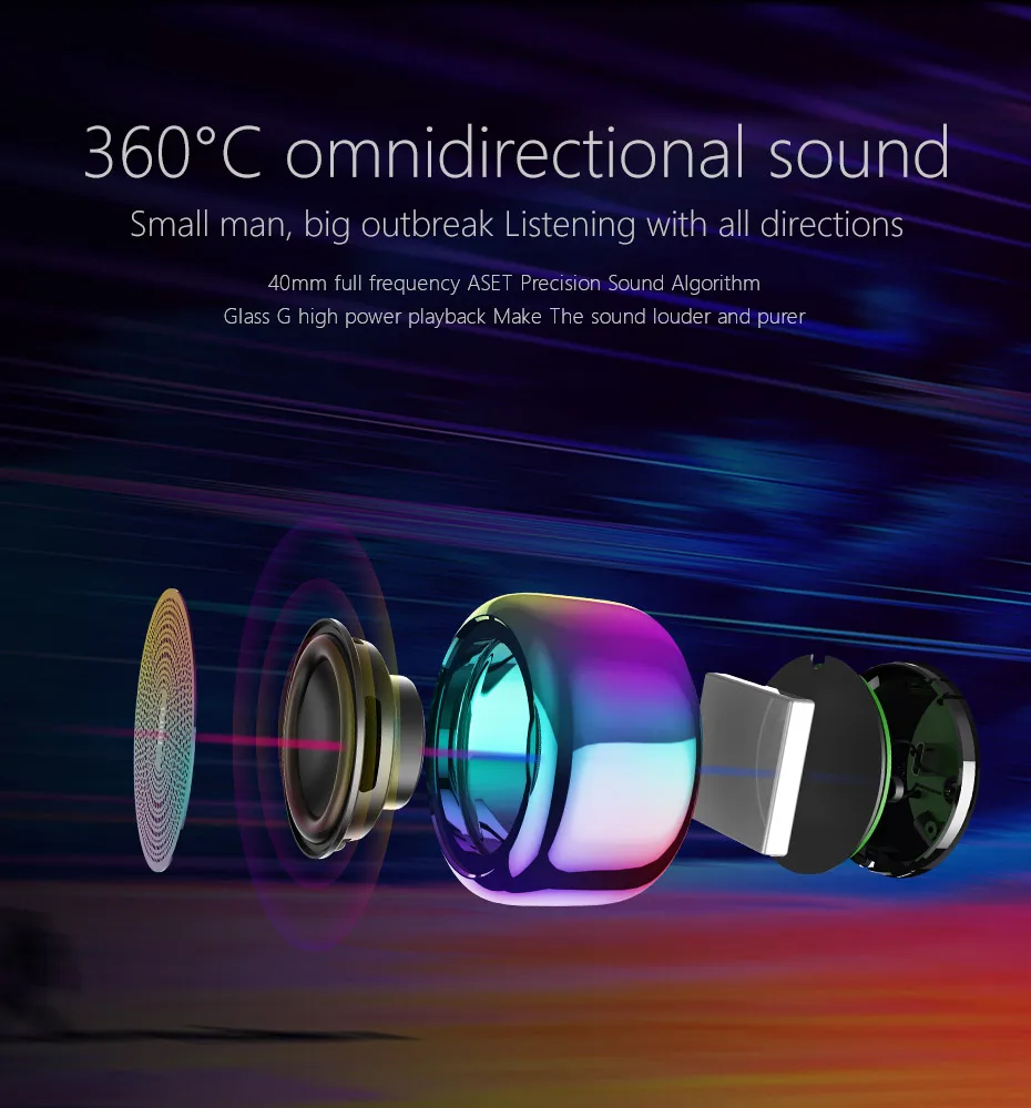 Mifa i8 портативный TWS Bluetooth динамик Handfree вызов алюминиевый сплав многоцветный корпус мини микрофон беспроводной Bluetooth 4,2 динамик s