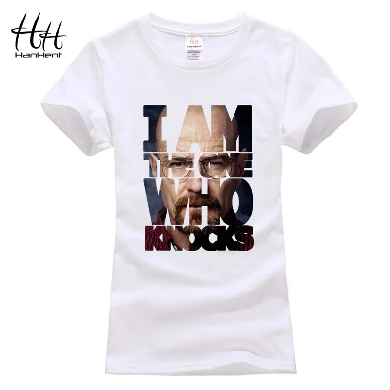 Hanhent Breaking Bad Heisenberg Модные женские футболки Топы брендовые хлопковые с коротким