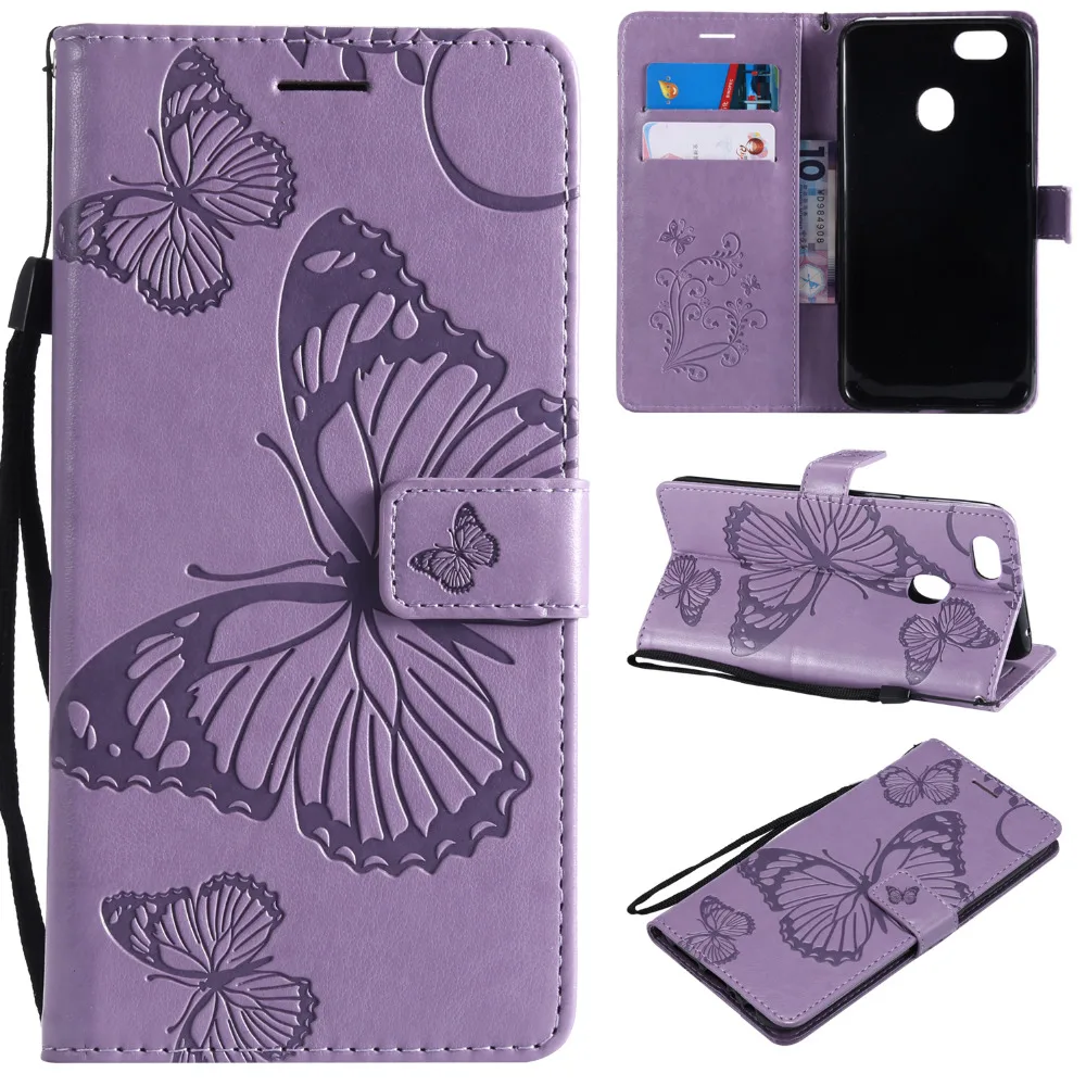 UTOPER для Oppo F5 чехол OPPO кошелек Case Роскошные искусственная кожа флип Капа крышка