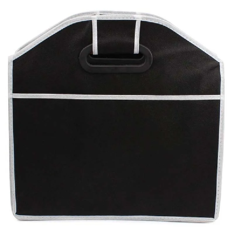 Car Seat Organizer Trash Bin AUTO Trunk Cargo Collapsible Storage Black Folding Boxes Sundries For Organiser Box | Автомобили и