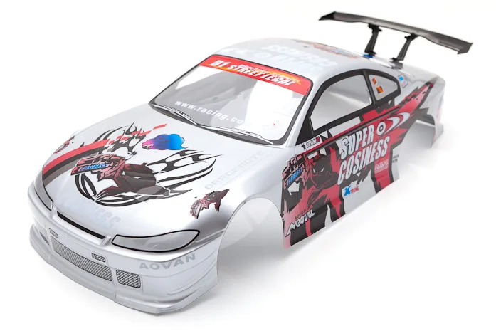 Черный 1/10 rc автомобильные аксессуары 1/10 rc автомобильный Корпус Корпуса для 1:10 rc автомобиль размер: 190 мм-195 мм несколько вариантов - Цвет: Черный