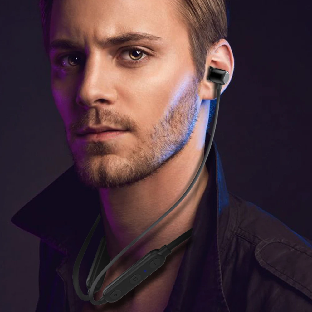Joinrun W8 магнитные Bluetooth-наушники 3D стерео-наушники с шейным ободом беспроводная