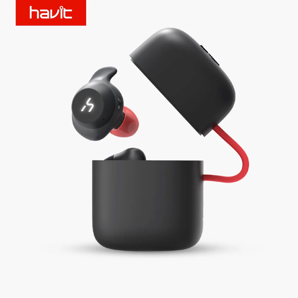 Avit TWS Bluetooth наушники настоящие Беспроводные спортивные наушники водонепроницаемые 3D стерео наушники с микрофоном для звонков с громкой связью G1
