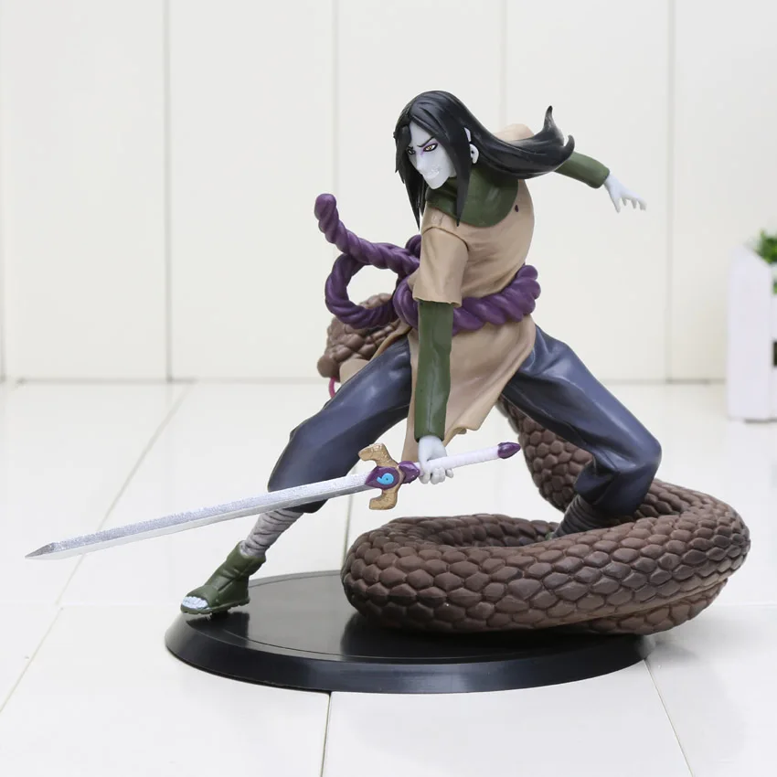 Змея пластиковая фигурка героя Наруто Orochimaru Наруто Учиха Обито XTRA фигурка ПВХ Коллекционная модель игрушки Brinquedos украшения игрушки