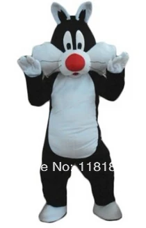 Костюм-талисман с котом сильвестера персонализированный костюм для косплея из