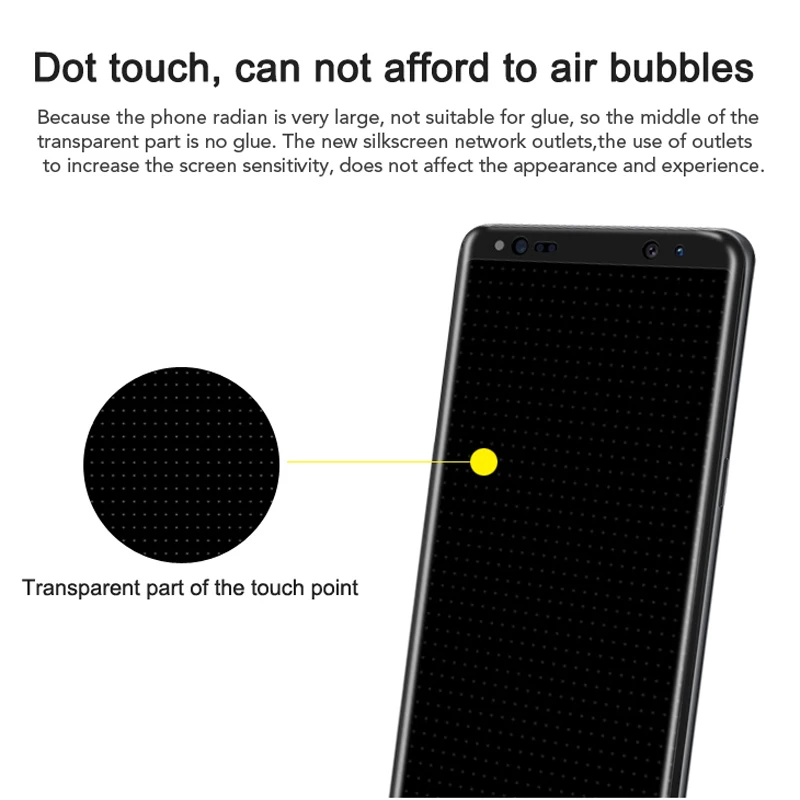 KEYSION 3D изогнутое полное покрытие закаленное стекло для Samsung Galaxy S9 Plus Защитная
