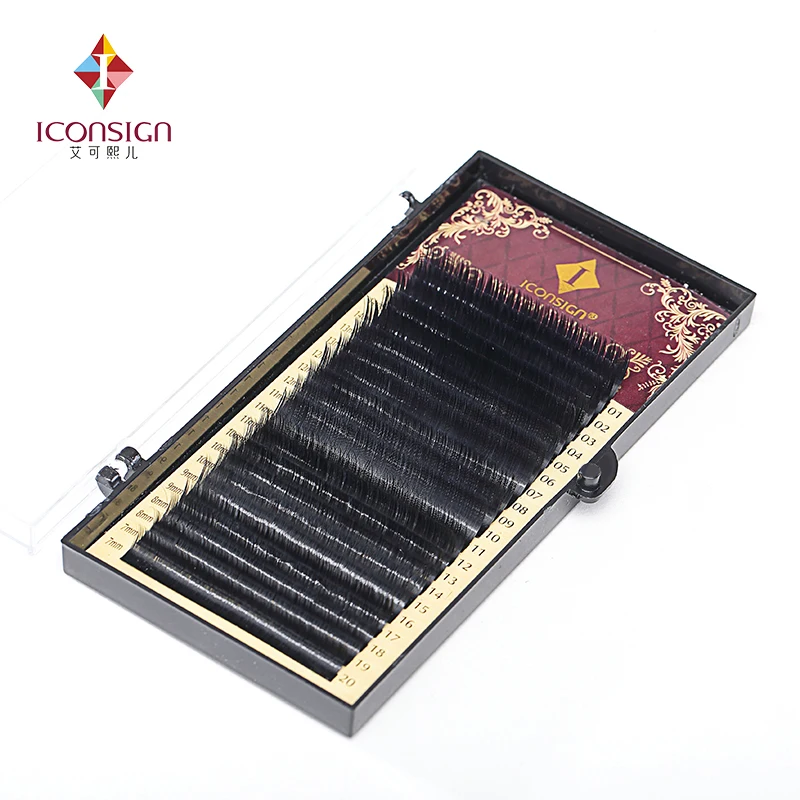 ICONSIGN Mix Size 7 to 15 mm 20 lines eyelash single natural eyelashes false lash Cilia make up Tools | Красота и здоровье