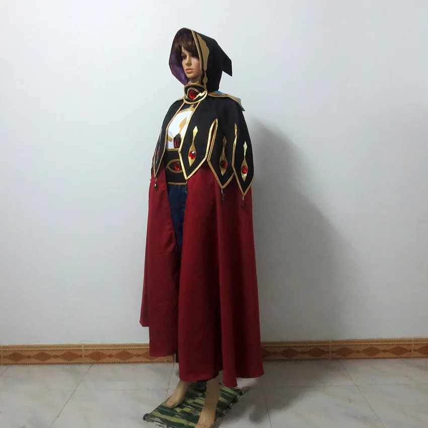 Костюм для косплея рыцарь из семи R2 Code Geass Мужской плащ смокинг на Хэллоуин |
