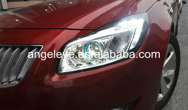 Фары головного света для buick Verano / Regal Opel insignia 2010 2013 годов|xenon light|projector lensbi xenon projector