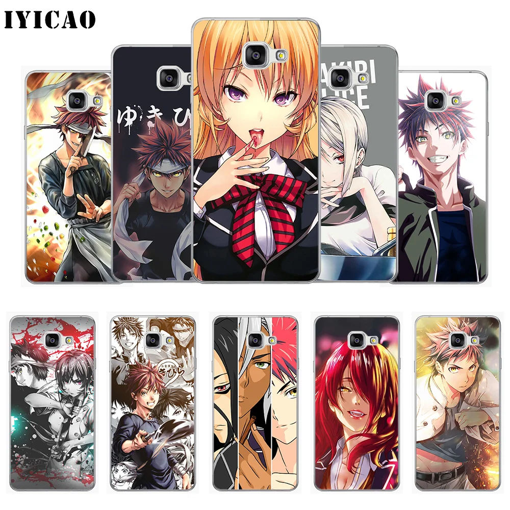 IYICAO Shokugeki no Soma Мягкий силиконовый чехол для телефона Samsung A10 A30 A40 A50 A70 M10 M20 M30 TPU