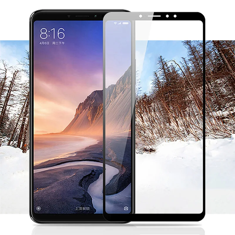 Закаленное стекло Mi Max 3 для xiaomi защитный чехол экрана Xiomi Xaomi Xiami mi Max3 защитное