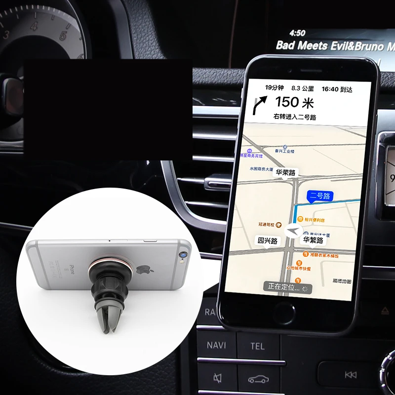 HOTR магнитный автомобильный держатель для телефона с креплением на