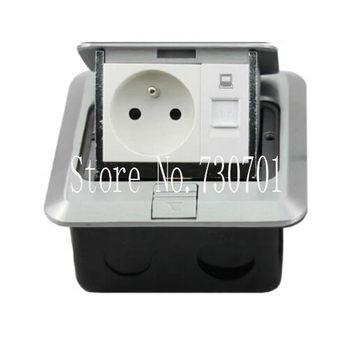 2019 многофункциональная розетка для ЕС с разъемом RJ45/Network/tv/two pin/blank/RJ11/phone