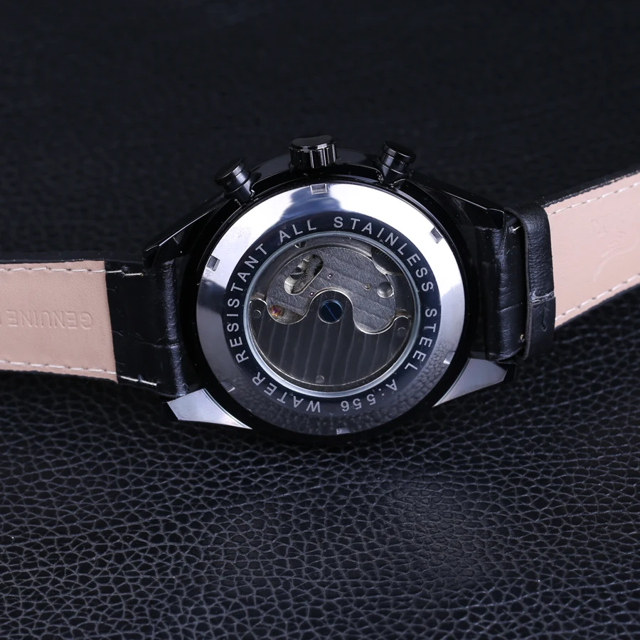 2016 Новая серия JARAGARTourbillon дизайнерские часы Мужские автоматические Скелетон