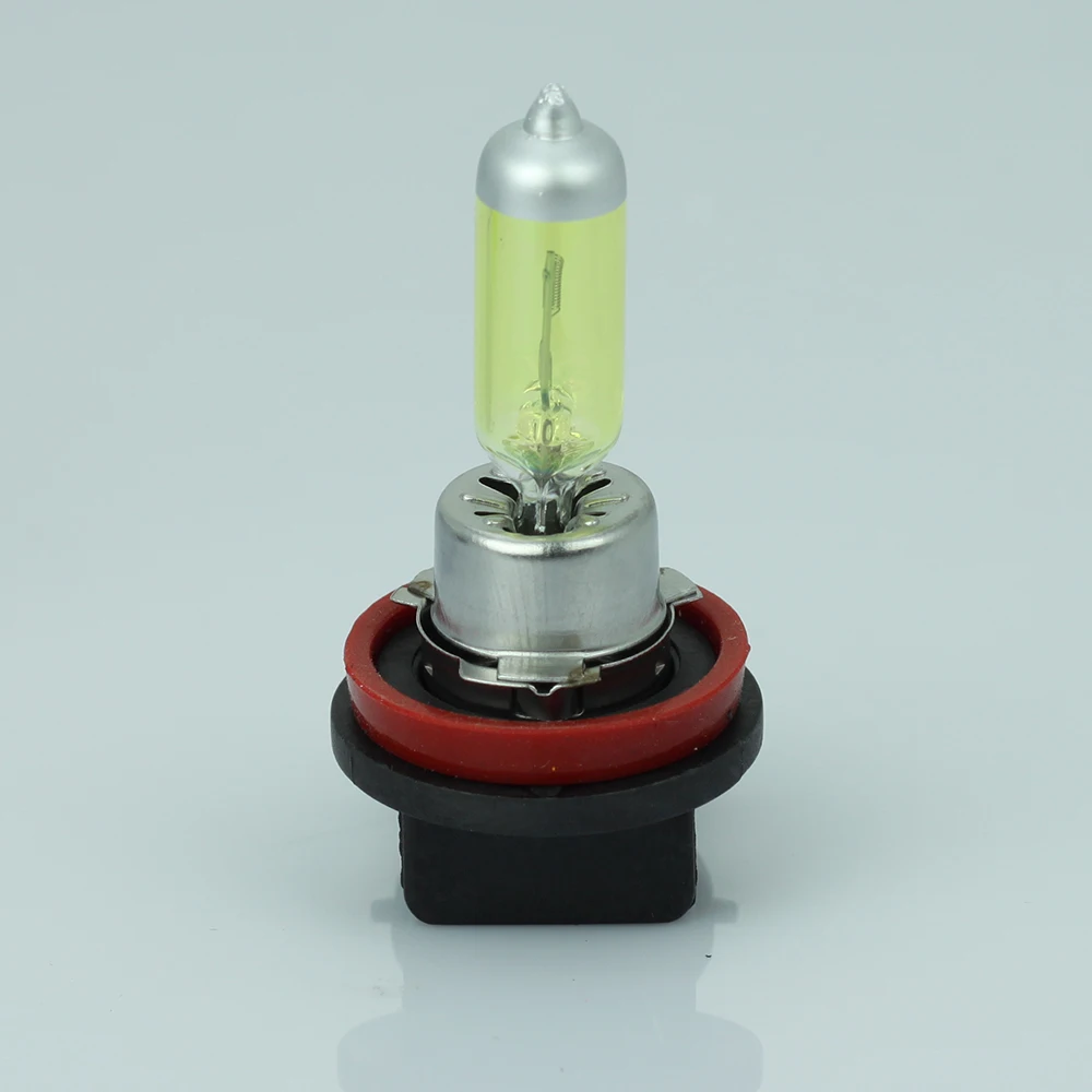 2 x H11 PGJ19-2 12V 3000K 55W золотисто-желтые автомобильные галогенные лампы HOD, ксеноновые лампы, ультра обновление