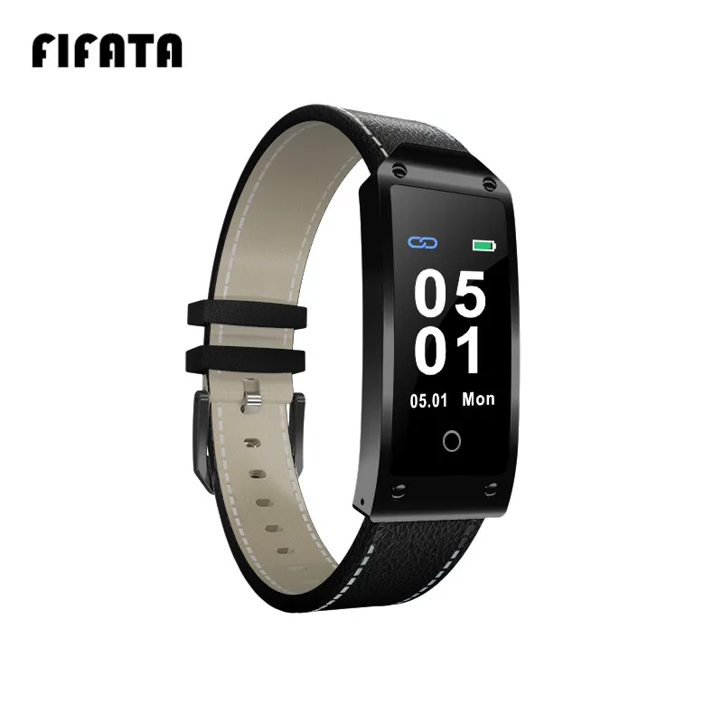 Смарт часы FIFATA Y2 с пульсометром Bluetooth монитор артериального давления смарт