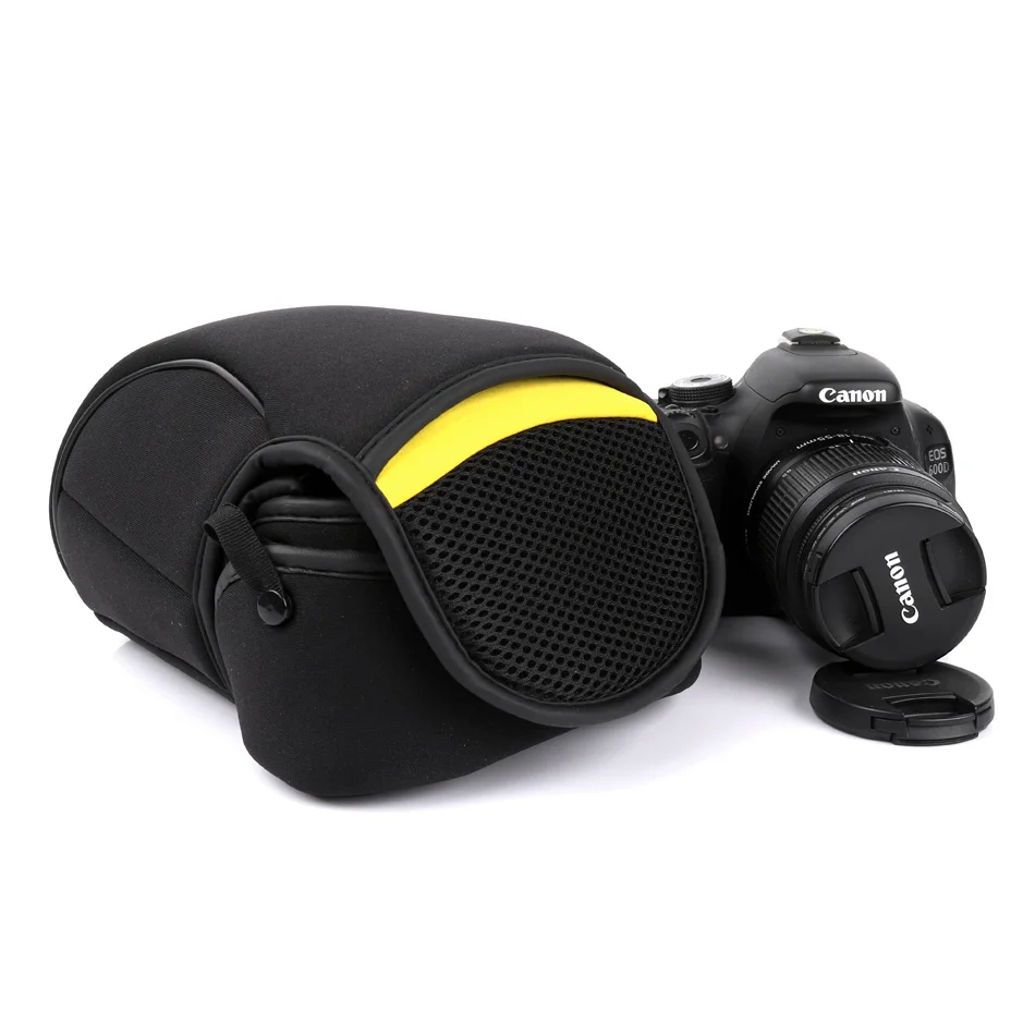 Сумка чехол для DSLR камеры мягкая упаковка Canon 80D 70D 77D 60D 50D 5D2 5D3 5D4 6D 7D 760D 6D2 7D2 18 135/18