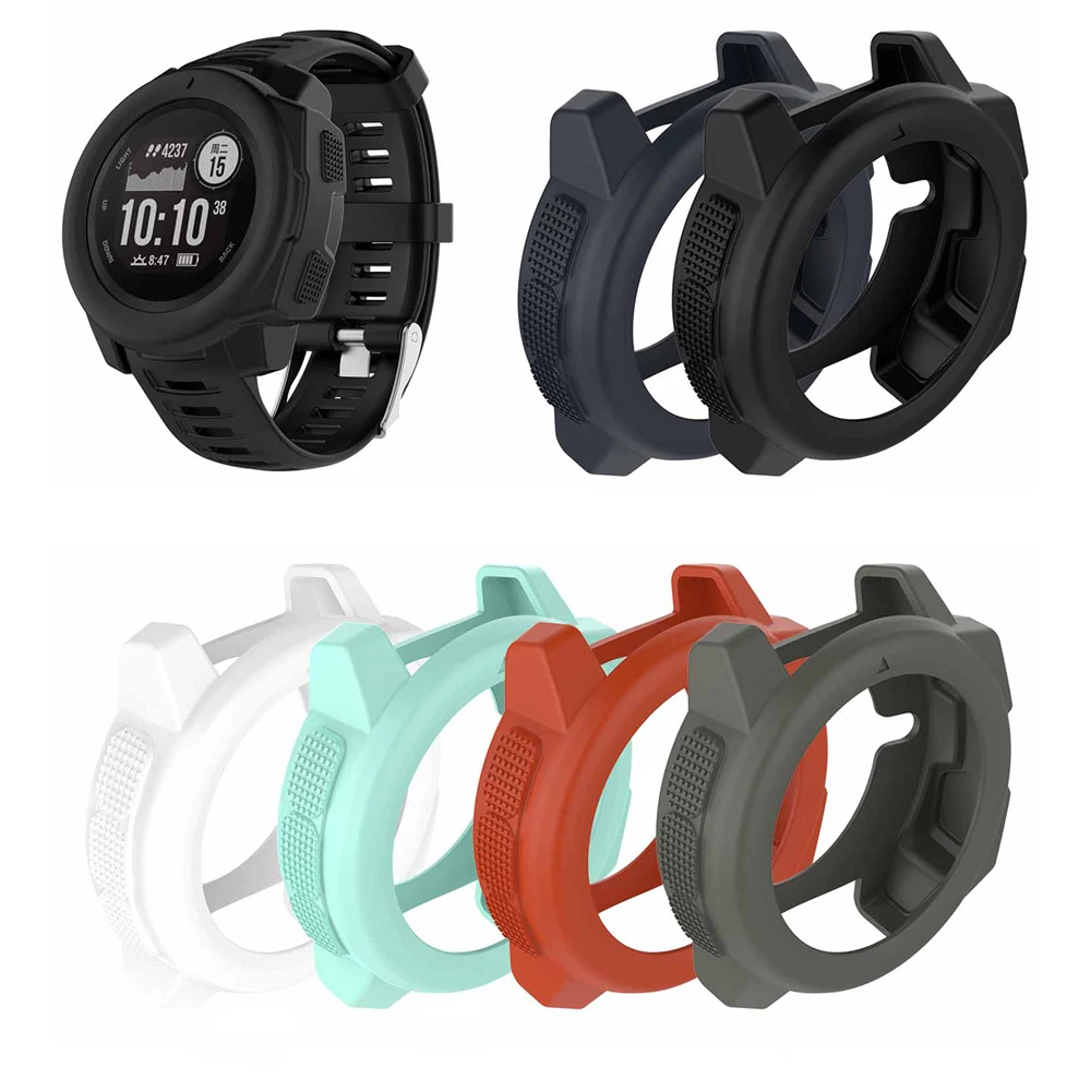 Light-weight Smart Protector Case Silicone Skin Protective Cover For Garmin Instinct Sports Watch | Электроника