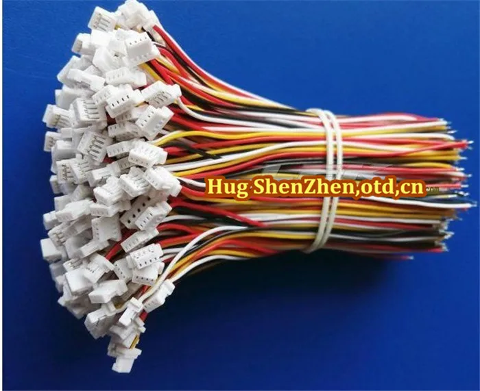 30 шт. 4 контактный разъем Micro JST SH 1 0 мм с проводом jst 100 мм|connector with wire|connector 4pinconnector |