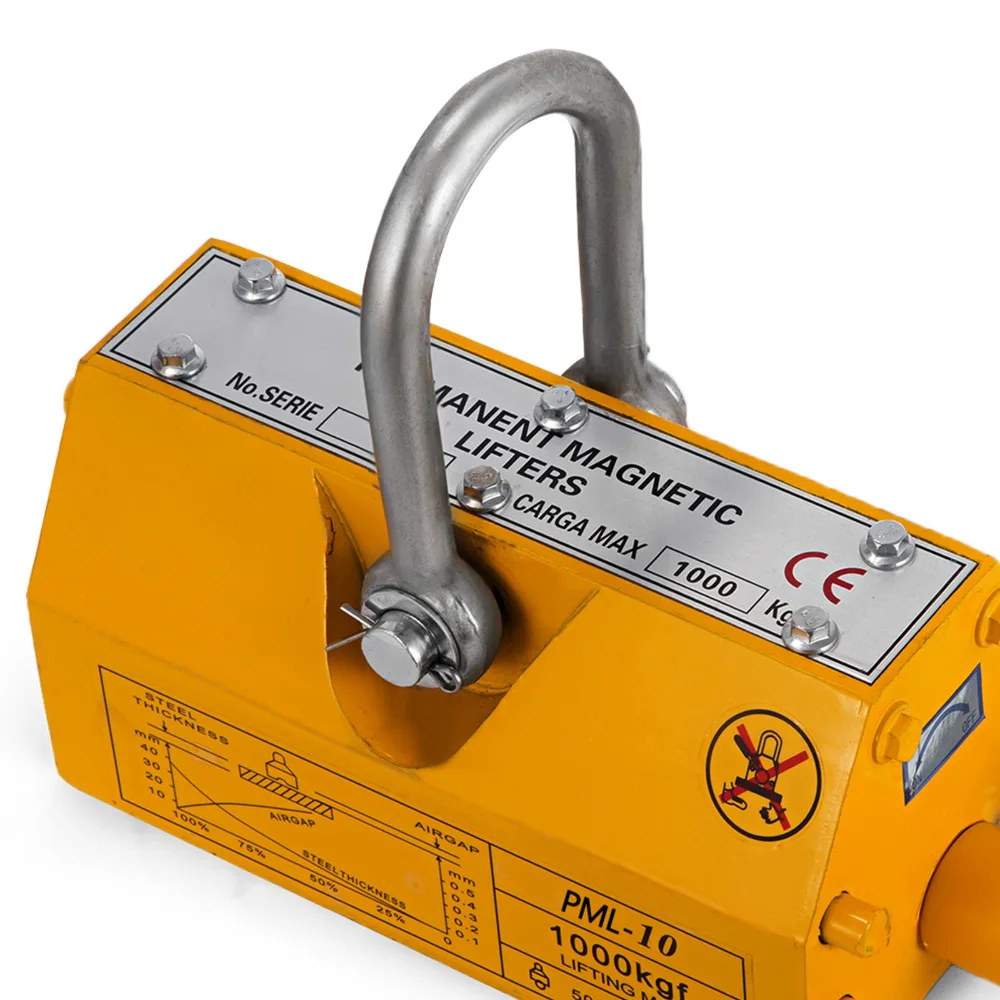 1000 кг подъемник с постоянным магнитом магнитный подъемный подъемник|Инструменты