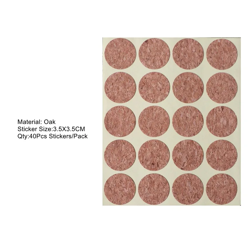Oak(40Pcs) DIY Стеклянная банка деревянная наклейка s керамическая банка этикетка для бутылок кухонный бак для хранения наклейка сортировочные бирки Домашний Органайзер аксессуары - Цвет: Oak(40Pcs)