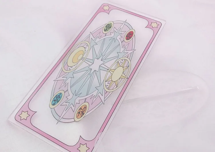 new Drop Ship Card Captor Sakura Claer Fancy Magic Transparent Clow With Stage Cosplay Prop Acrylic | Тематическая одежда и