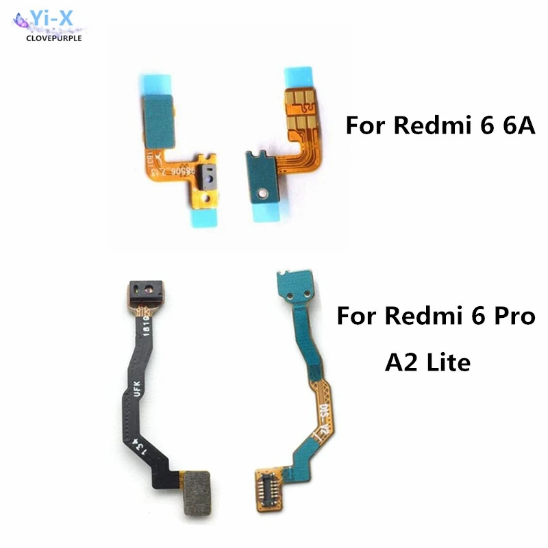 Гибкий кабель для xiaomi redmi 6 6A Promixity light touch sensor Connector MI A2 lite Pro|Шлейфы мобильных