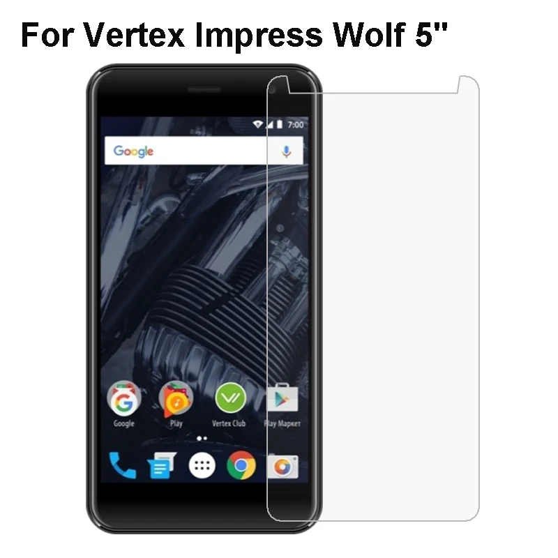 Защитная пленка для экрана Vertex Impress Wolf 9H 2 5 D Защитное стекло телефона Wolf|Защитные