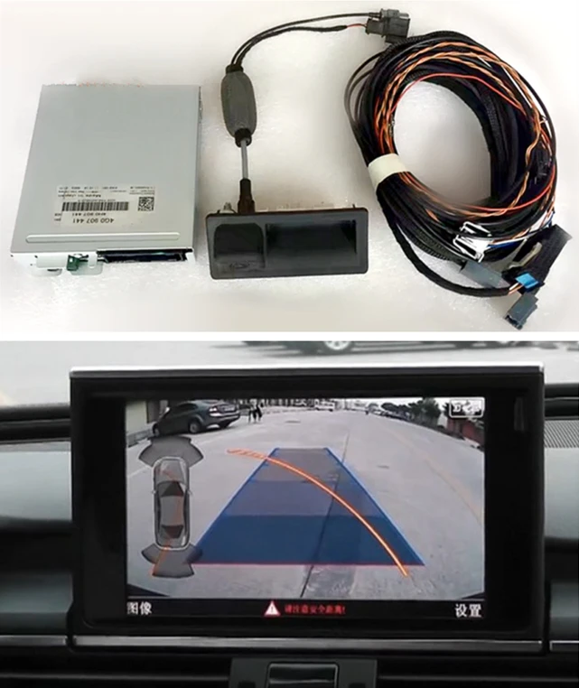 Для A6 4G Руководство линия реверсивная камера RVC тыловая 4G0907441B 4G0 907 441