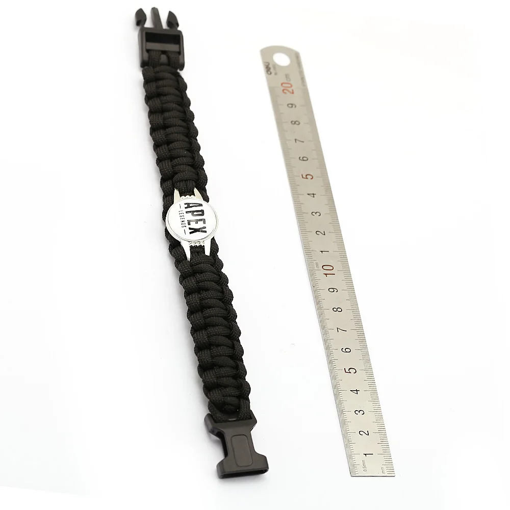 Game Apex Legends Bracelet For Men Rope Chain Bangles Black Punk Charm Homme Boys Jewelry bileklik pulsera hombre New | Украшения и