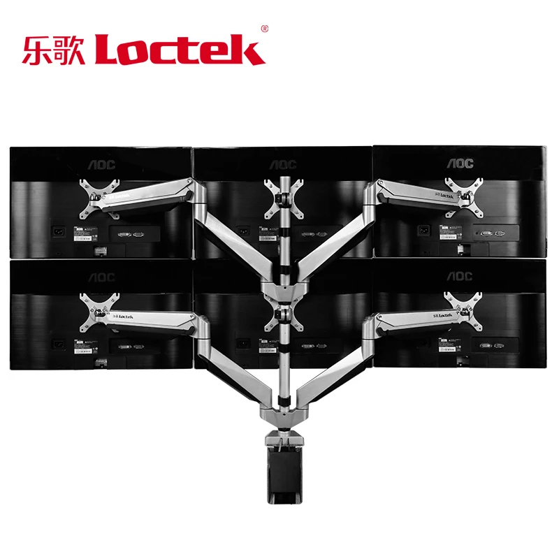 Держатель Locket D7S с полным движением, шестирычажный кронштейн для ЖК/LED телевизора, держатель монитора 10-24 дюйма, с USB и аудиопортами Держатель Locket D7S с полным движением, шестирычажный кронштейн для ЖК/LED телевизора, держатель монитора 10-24 дюйма, с USB и аудиопортами