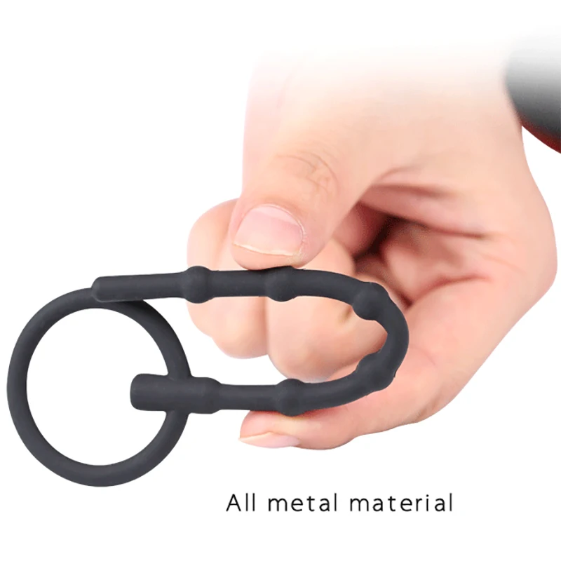 Секс силиконовый уретральный катетер Пенис с вилкой катетеры звуки конский глаз